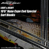 Black Hole Cape Cod Special 10'6" Nano Light, Heavy